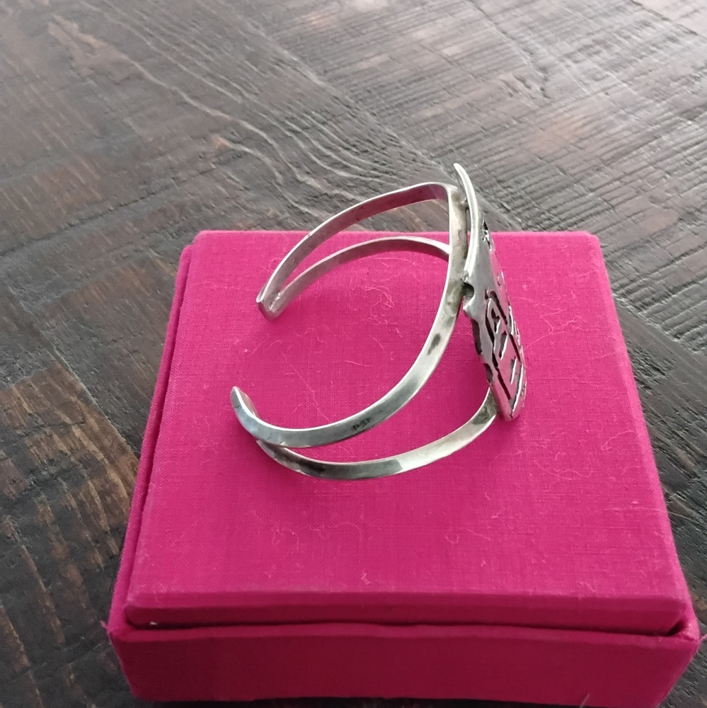 Silver Cityscape Bracelet - image 3